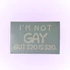 I'm not gay-autómatrica
